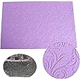 Anyana damask 20 Inch Sugar imprint Dress Silicone damask Fondant impression mat Repeat Oak leaf Embossing Mat Texture Textured Cake Decoration candy Craft Sugarcraft edible Lace Mat