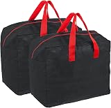 Ram Black 3 Piece Large Christmas Tree Storage Bags With Zip Waterproof view 5