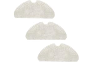 MsDaos Spare Parts 3Pack Mop Pads, Compatible with Dreame D10S, D10S Pro, D9 Max Gen 2, D9 Max White, F9 Pro Robot Vacuum Cleaner Accessories Replacement