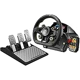 Turtle Beach VelocityOne Race Wheel & Pedal System Licensed for Xbox Series X|S, Xbox One, Windows PCs – 7.2Nm Direct Drive Force Feedback, 3 Pedals & Magnetic Paddle Shifters, Hall Effect Sensors