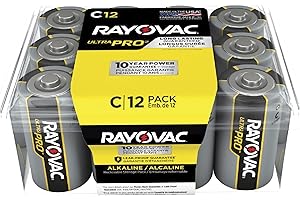 Rayovac C Batteries, Ultra Pro C Cell Batteries, 12 Count