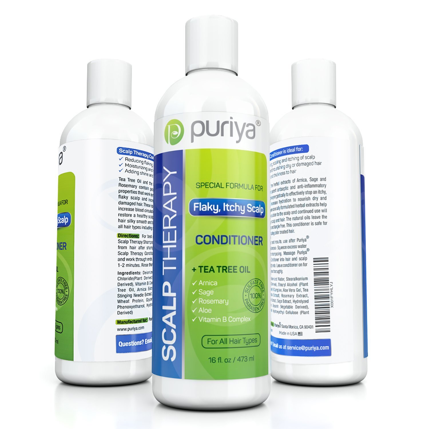 Puriya Tea Tree Deep Hair Conditioner Plant Rich Sulfate Free