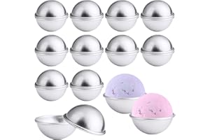 PETUTU 20PCS 10 Set Bath Bomb Mold Kit, Soap Mold & Bath Bombs Press for DIY Making Supplies