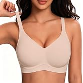 HORISUN Wireless Full Coverage Bras Push Up Comfortable Seamless Jelly Bra | no underwire bralette,support lift,breathable airhole,everyday t-shirt bra,back smothing,invisible lounge bra