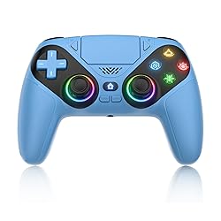 Dinosoo RGB Wireless Controller for PS5/PlayStation