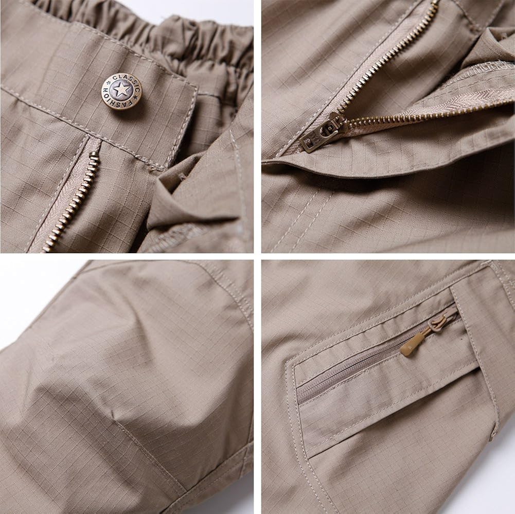 TACVASEN Men's Tactical Cargo Pants Outdoor Sport Military Ripstop Pants: Clothing