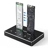 NVMe M.2 Duplicator Dual-Bay Offline Clone USB C to