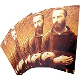 Westmon Works St Padre Pio Holy Card Set Prayer on Back Patron Saint, Pack of 10