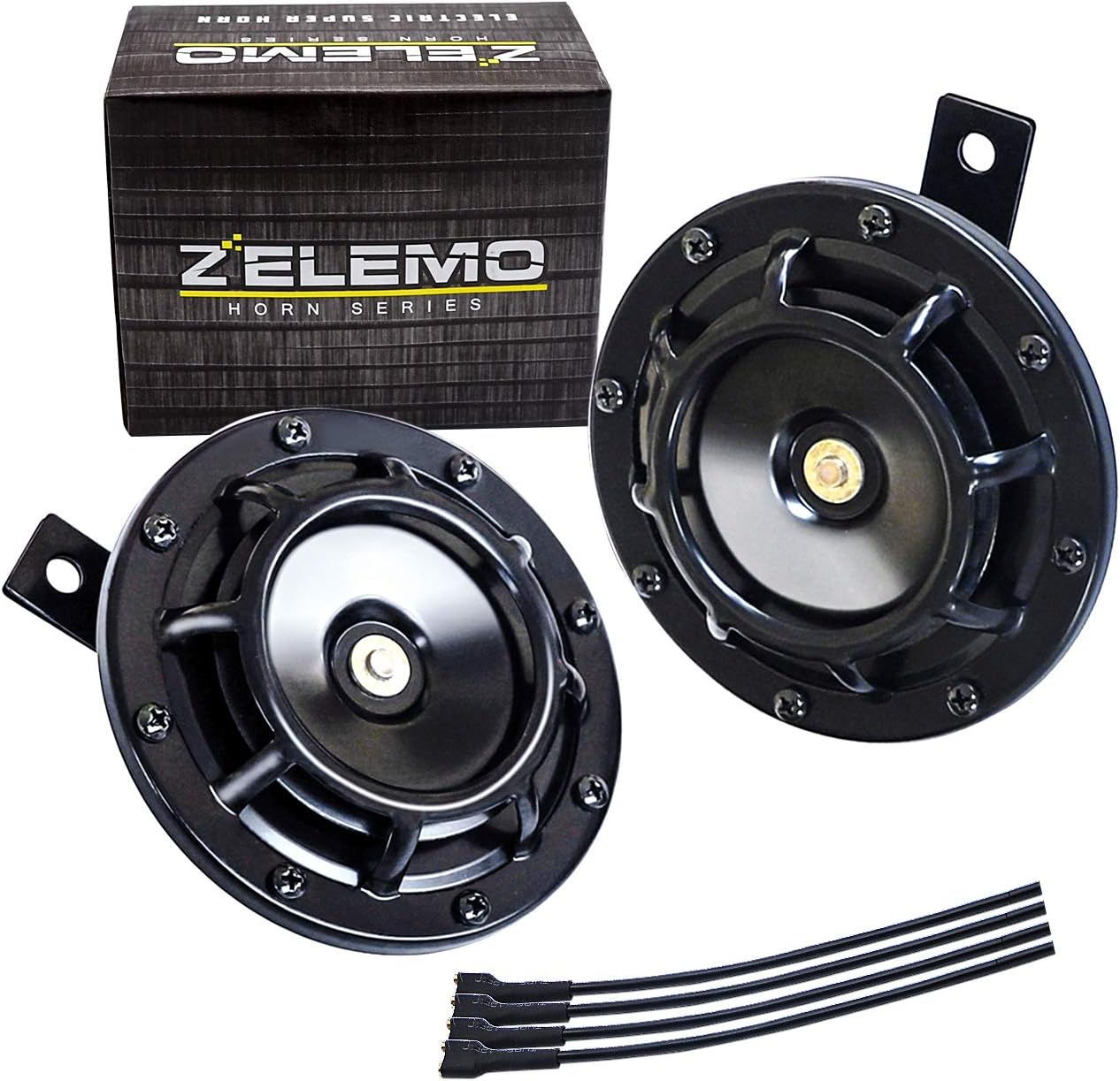 Eletric Car Horn Kit 12V Super Loud High Tone and Low Tone