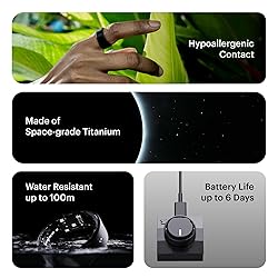 ULTRAHUMAN Ring AIR - No App Subscription, Smart