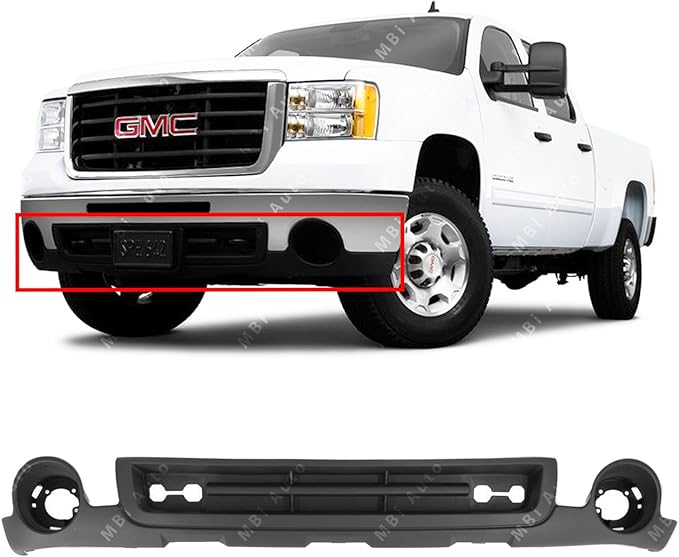 MBI AUTO Textured, Black Front Lower Air Deflector