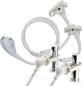 Croydex Freeway Secura Shower Head and Hose Attachment 1m