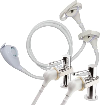 Croydex Freeway Secura Shower Head and Hose Attachment 1m