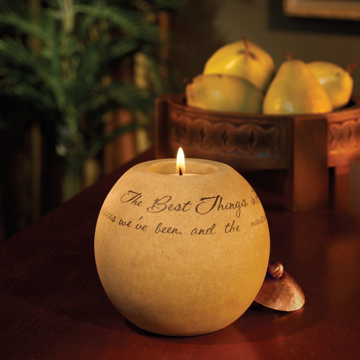 Comfort Candles The Best Things in Life by Pavilion Includes Tea Light