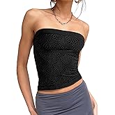 SAMPEEL Tube Tops for Women Summer Outfits Trendy 2024
