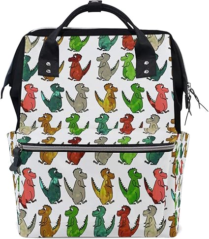 dinosaur nappy bag