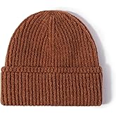Gossifan Mens Beanie Winter Hats Unisex Soft Warm Stylish Knited Cuffed Skull Cap