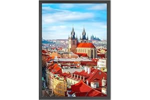 HKSIGN-24 X36 Backlit Movie Poster Art Picture Frame Led Light Box with Aluminum Snap Photo Frame Sign Holder (Black)