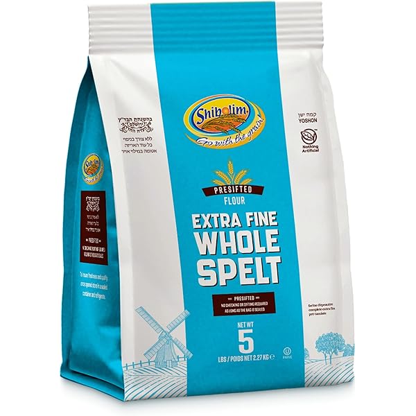 Amazon.com : Shibolim White Whole Wheat Flour, 5lb | Triple