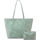 Montana West Tote Bags Vegan Leather Purses and Handbags for Women Top Handle Ladies Shoulder Bags