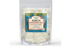 Unpretentious Ranch Dressing Mix, 1 lb, Dips & Dressings, Powder Mix, Seasoning Blend (1 Pound)
