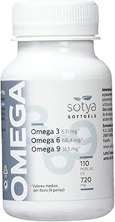 Sotya Softgels, Omega 3,6,9 (O.P.O), 110 Perlas,