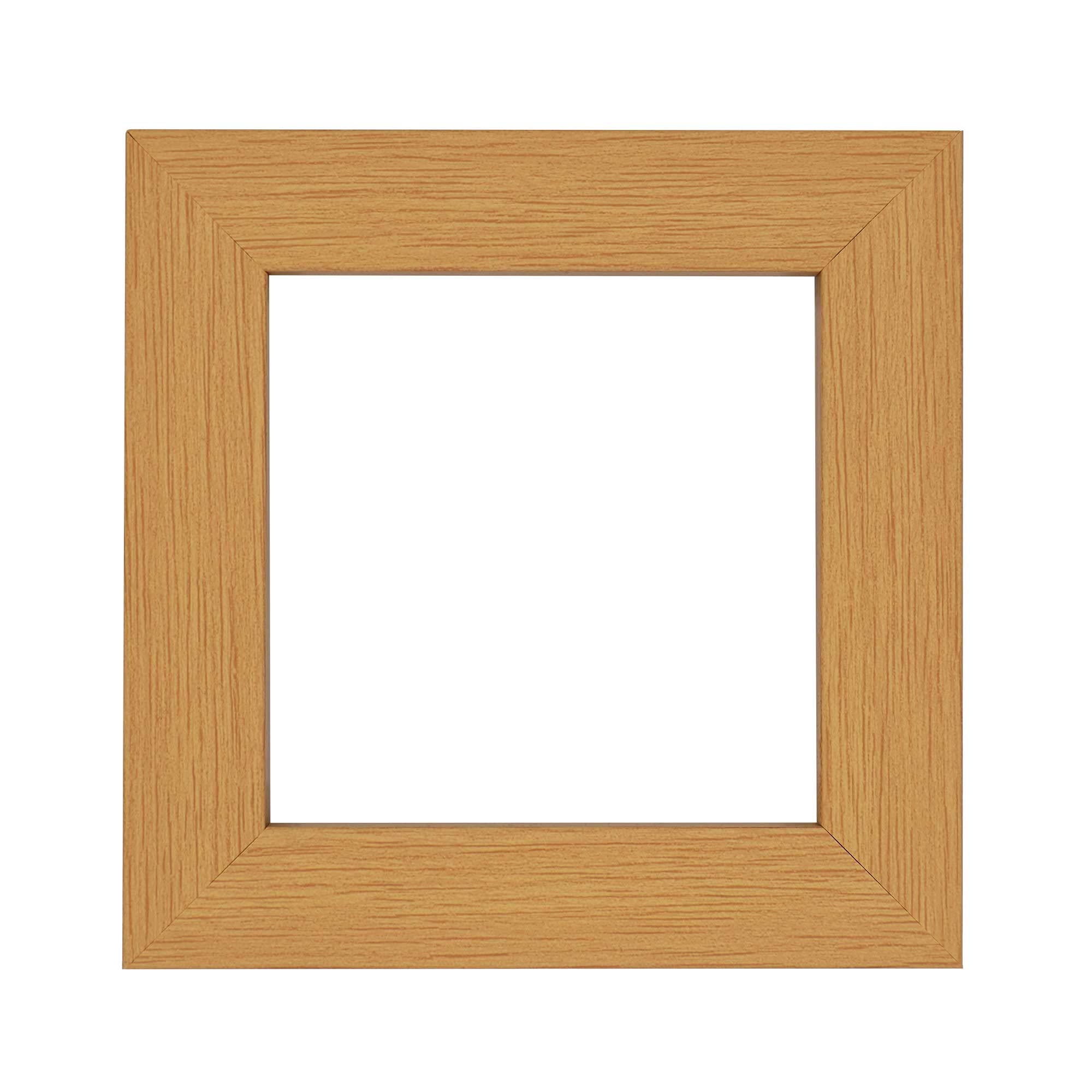 ElekTek Decorative Switch Surround Frame Cover Finger Plate Modena Light Wood Effects Light Oak Brushed — image 1