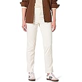 Amazon Essentials Women's High-Rise Slim-Fit Full-Length Straight-Leg Khaki Pant