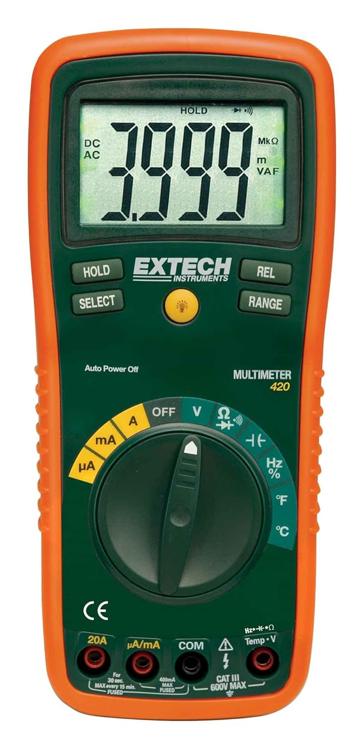 Extech Instruments EX420A 11 Function Professional Multi-Meter – BigaMart