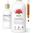 Rainbo Reishi Mushroom Tincture, Dual Extract Mushroom Supplement for Immune Support, Mood, Sleep, Liquid Reishi Supplement, Vegan, Non GMO, 3.4 fl oz