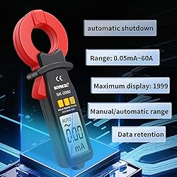 SNAKOL Digital AC Leakage Clamp Meter 0.01mA