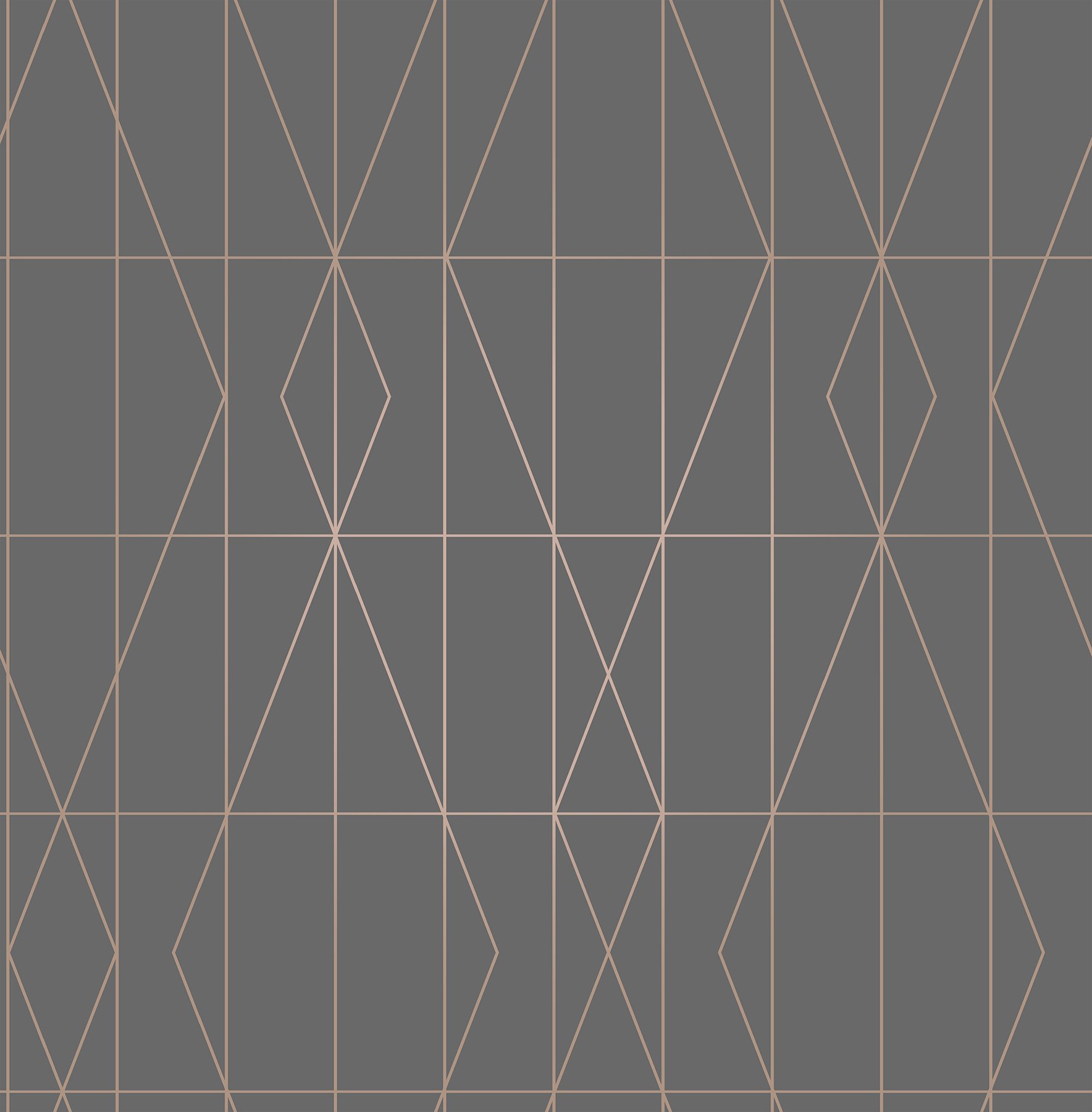 Urban Walls UW24788 Déco Diamond Geo Sidewall, Charcoal