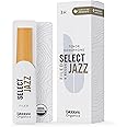 D'Addario Select Jazz Filed Sax First & Only Organic 3 Hard, 5 Pack Tenor Saxophone Reeds (ORSF05TSX3H)