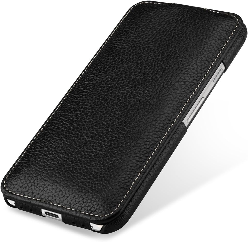 StilGut Case Compatible with Google Pixel XL, Smart Sleep/Wake Function Leather Ultra Slim Case, Black - Image 5