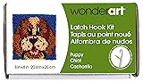 Wonderart 426136C Puppy Latch Hook Kit, 8" X