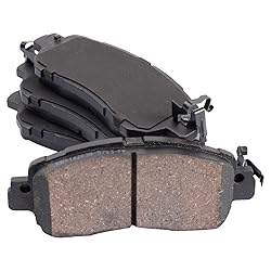 TRQ Front Brake Pads Ceramic Compatible with