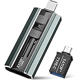 EATOP Phone Flash Drive 512GB Phone Photo Stick, USB 3.0 Flash Photo Storage Drive for Phone, Phone Memory Stick with 4 Ports