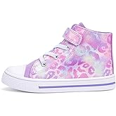 EUXTERPA Kids High Top Shoes Toddler Canvas Sneakers Boys Girls Casual Walking Sports Shoe