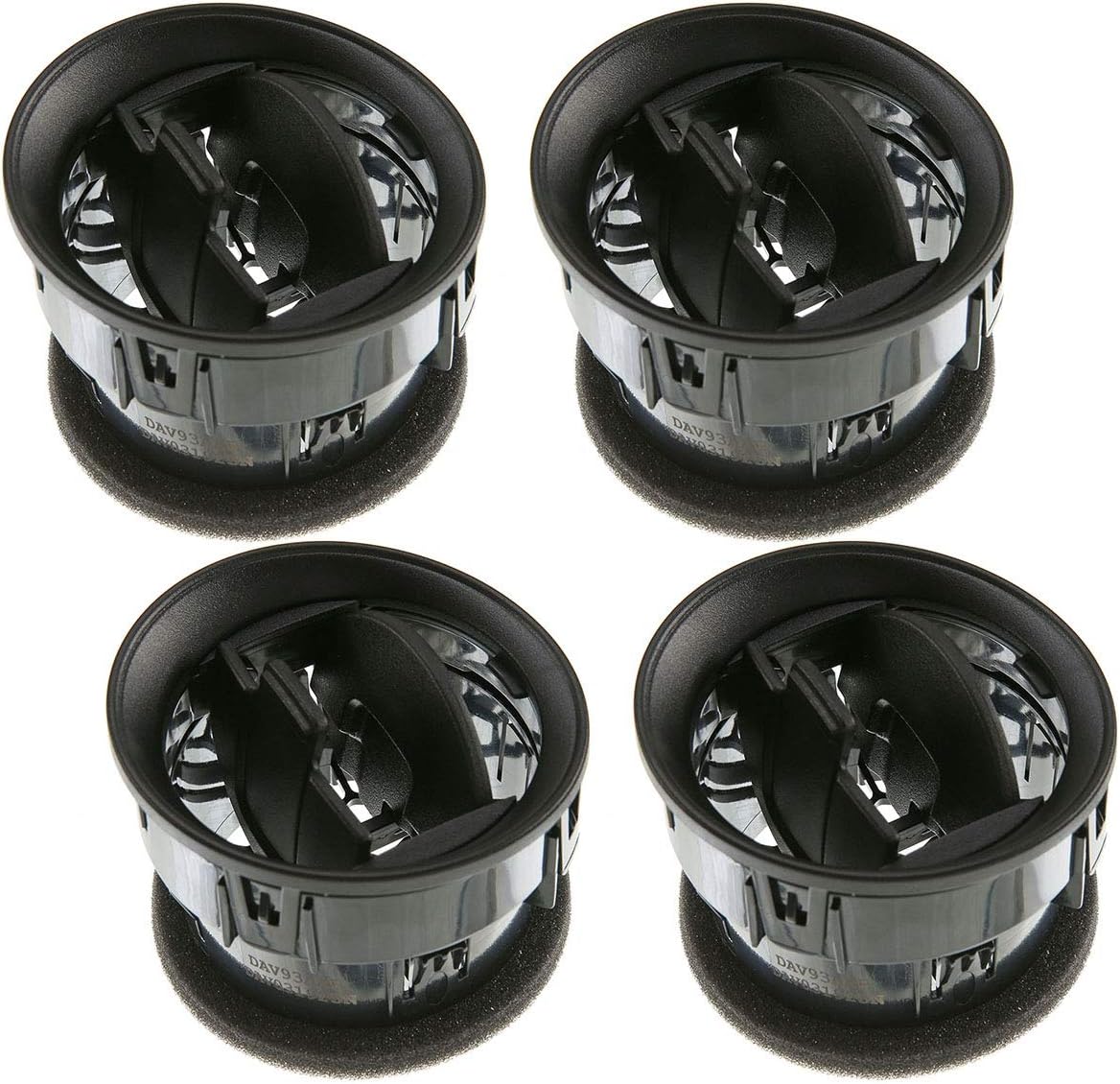 A-Premium Dash AC Heater Air Vent Black for Ford Lincoln F-150 Mark LT 2009-2014 4-PC SET
