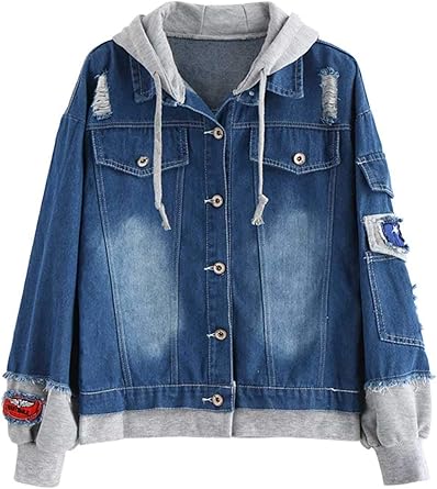 casual faux pocket ripped