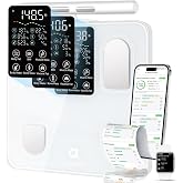 arboleaf Smart Scale with BMI, Body Fat, Muscle Mass, 50+ Body Metrics | 8-Electrode Full Body Composition Analyzer with Segmental Measurements for Arms, Legs, and Torso