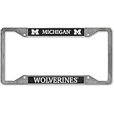 Rico Industries NCAA Pewter License Plate Frame 12" x 6"