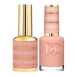 DND DC Gel Polish Set, Orange Collection, UV/LED