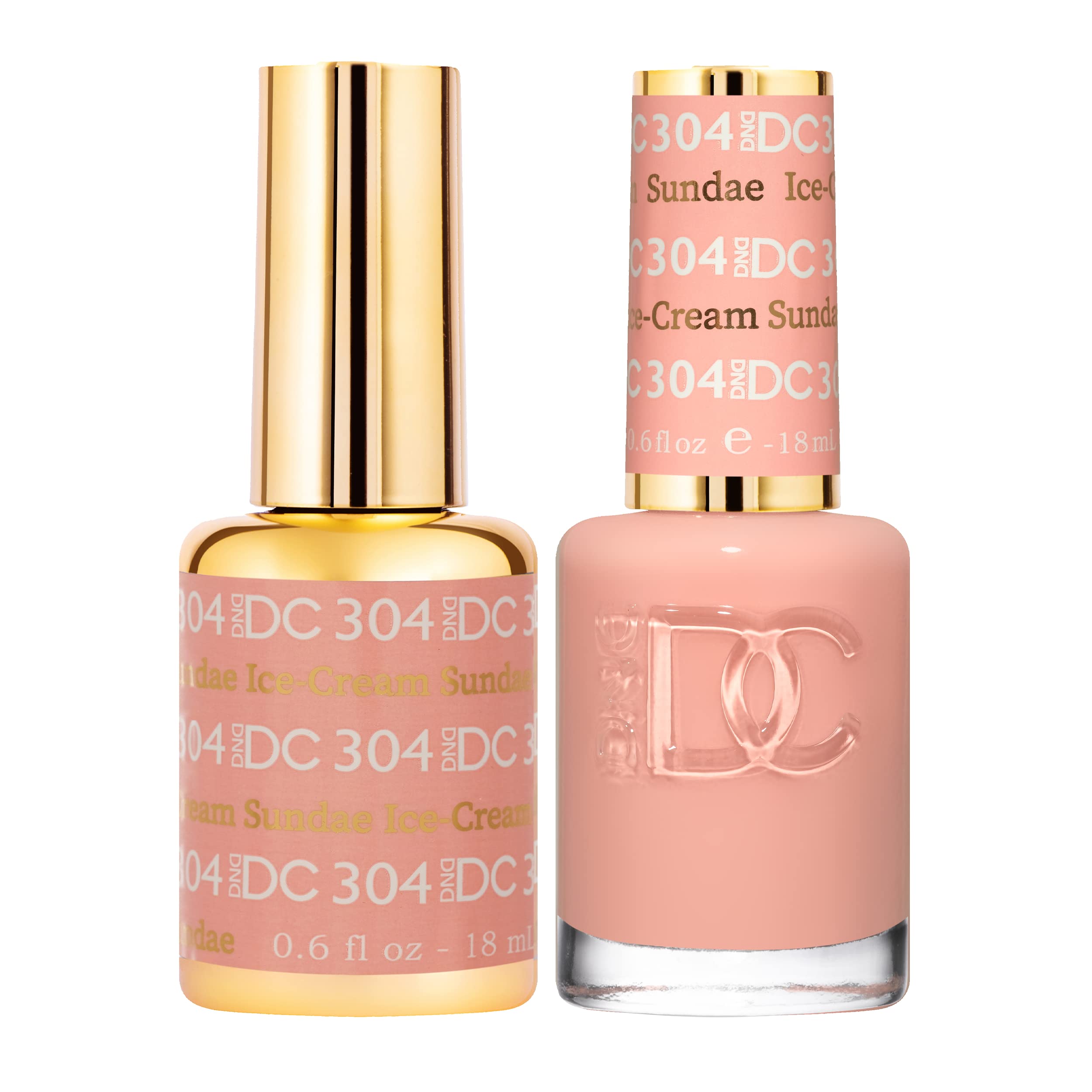 DND DC Gel Polish Set, Orange Collection, UV/LED