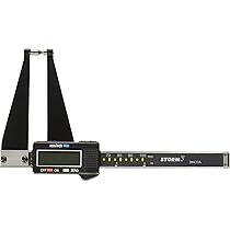 Central Tools Wheels On Rotor Gauge 3M336 | Brake Rotor Measurement Tool | Professional Automotive Tool