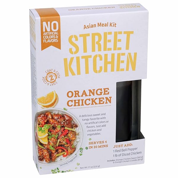 STREET KITCHEN ORANGE CHICKEN MEAL KIT