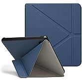 Tenano Kobo Libra Colour Case (Model: N428, 2024 Release), Origami Cover with Auto Sleep/Wake - Blue