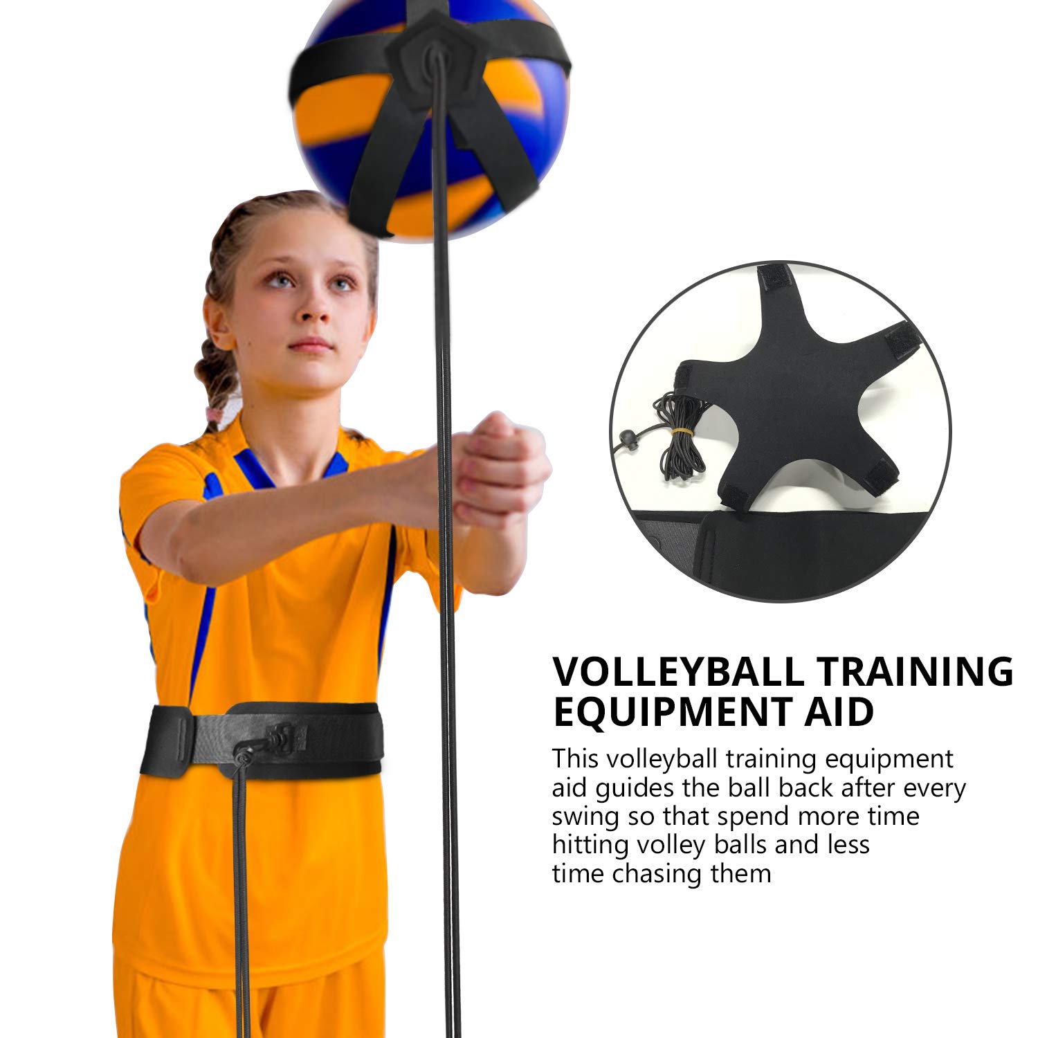 Mua TOBWOLF Volleyball Spike Trainer, Elastic Self-Training Volleyballs ...
