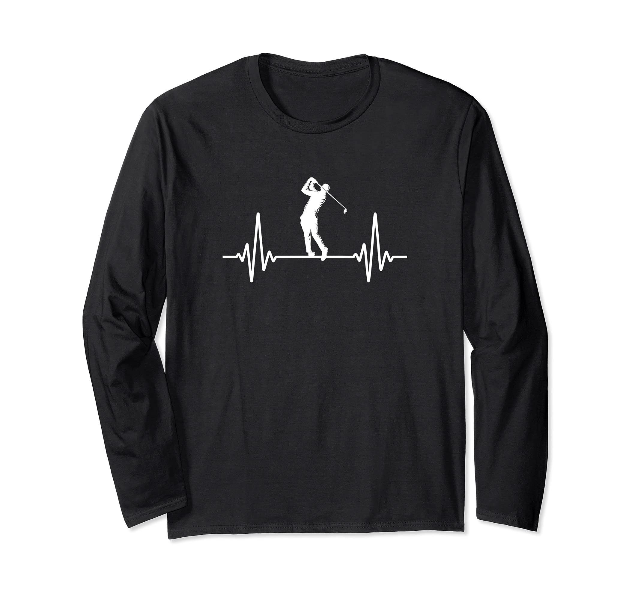 Golf Heartbeat | Golfers Long Sleeve T-Shirt