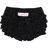 RuffleButts Toddler Girls Classic - Knit Ruffle Bloomers | 100% Cotton Fabric, Machine Wash Cold, Tumble Dry Low, Designed In USA, For Baby Girl